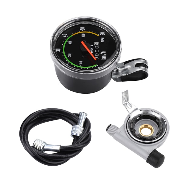 Mekanisk Cykel Computer Cykel Speedometer Kilometertæller Cykling Stopur Cyclocomputer