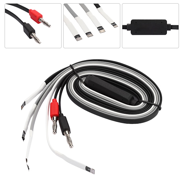 Batteridekodningskraftledning för 6/6p/6s/6sp/7/7p/8/8p/ X/Xr/Xs/Xs Max batteridekodare