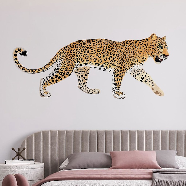 1 stk. Jaguar Leopard Vægmærke Vægdekoration til Stue, Soveværelse, Køkken, Badeværelse