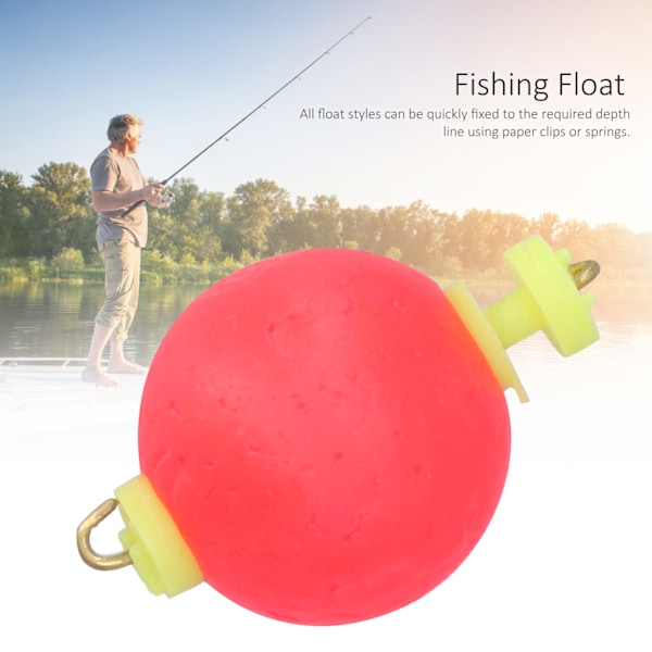 10 st EVA fiskeskumfjäderflöte Bobber MultiPurpose fiskmatbeten tillbehörssats (S)
