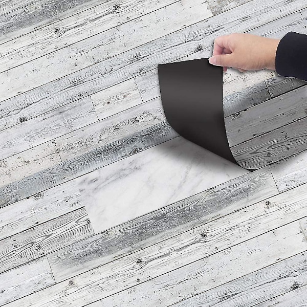 Självhäftande PVC Golvplattor DIY, Golvplattor Mönsterfärg, 20 * 300cm