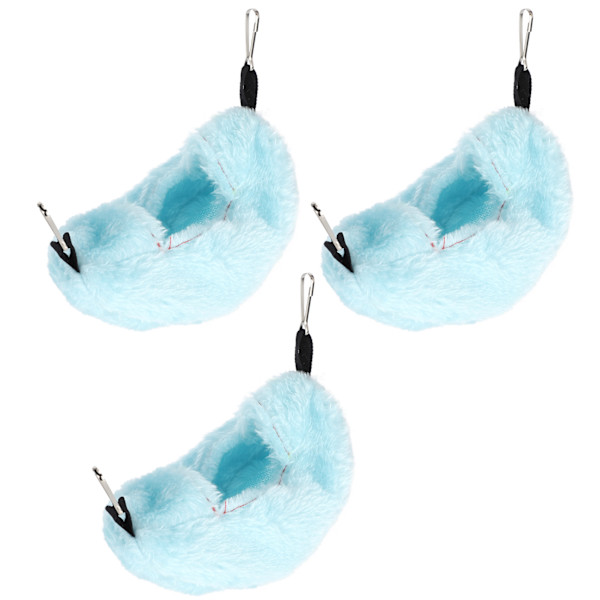 3 set papegojbur fågel tält säng hus hängande hängmatta hamster bon smådjurstillbehör