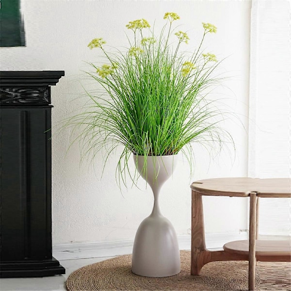 Elegant Blomsterställ i Järn Kruka Inomhus Golv Hög Fot Planteringskärl Stor