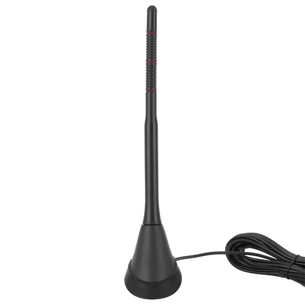 Bil Aktiv Förstärkt DAB+FM Antenn Takmontering Radio Antenn Vattentät Digital Universal 12V