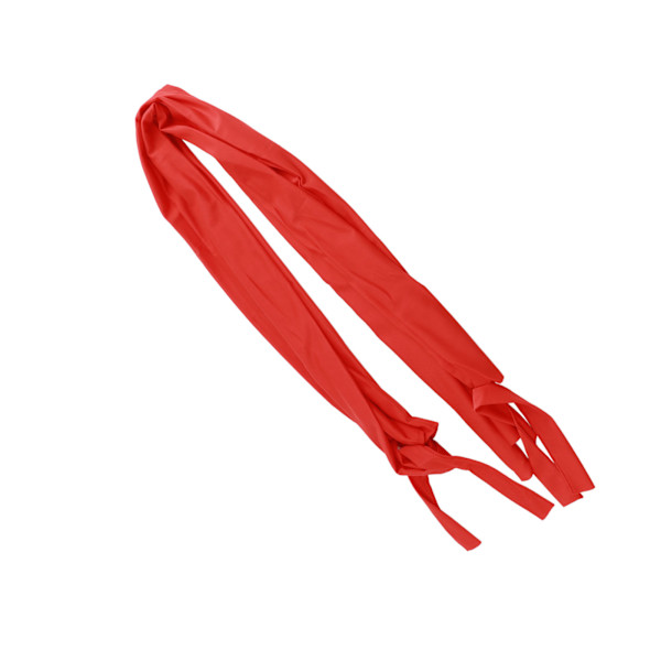 Förlängningar Flätad Hästsvans Wrap Polyester Vacker Skyddande Repellent Myggbeskyddare för Hästar Röd
