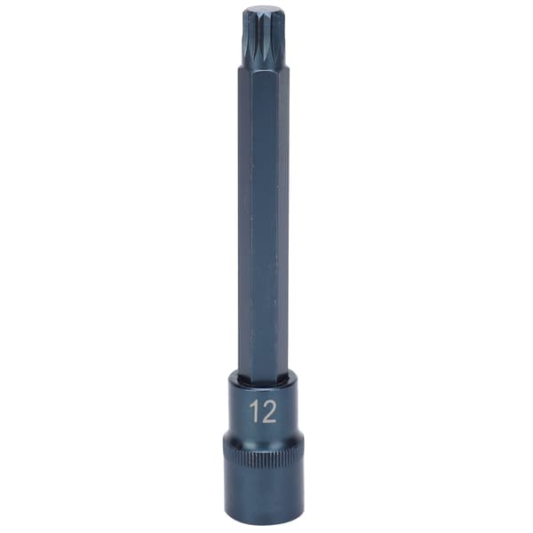 Socket Bit 12-siders S2 legert stål Pneumatisk elektrisk hurtignøkkel Rustsikker 140x12
