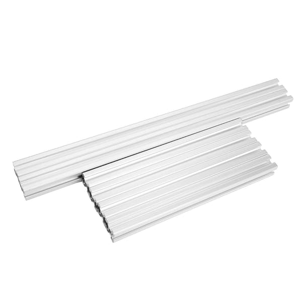 MATX Dator Öppet Chassifäste Utmärkt Värmeavledning Aluminium DIY Bar Ram MATX Datorchassi Silver