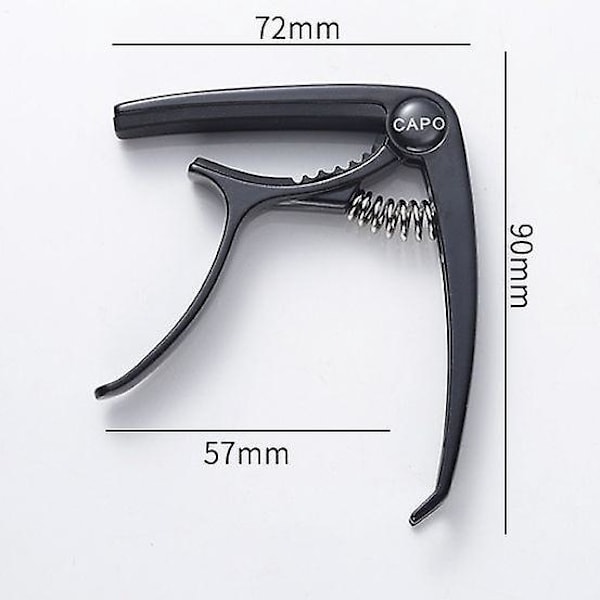 Capo i sinklegering for akustisk/elektrisk/klassisk gitar