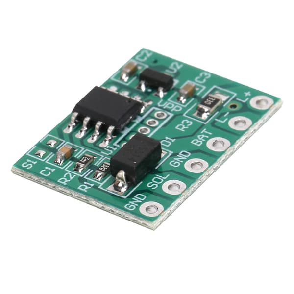 Solcellelampe Controller Modul Timer Blinkende Vejstudslys med Dobbeltsidet Aluminium DC5V