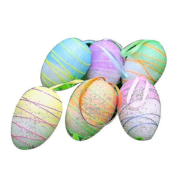 Påskeegg Dekorationssett Med 6
