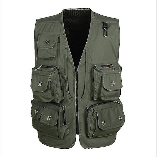 Fotografering Jagt Fiske Vest XXXL Army Grøn