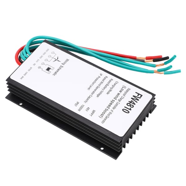 1000W Vindgenerator Ladekontroller 48V IP67 Vanntett MPPT Vindturbin Ladekontroller