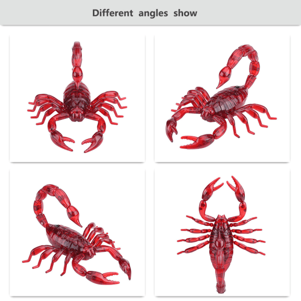 Infraröd fjärrkontroll Scorpion Model Toy RC Animal Julklapp till barn