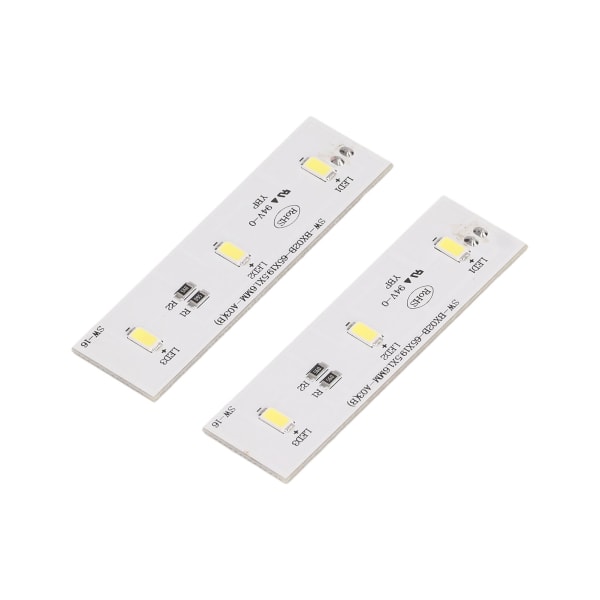 2 st LED-ljuslist för kylskåp, ersättningsdel för frys, SW BX02B DC 12V
