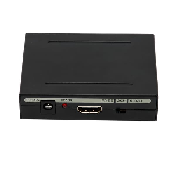 Audio Extractor HD Multimedia Interface til AUDIO+SPDIF+R/L Audio Signal Converter 100240V (US)