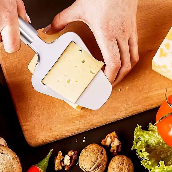 Rustfrit Stål Ostehøvl København Multifunktionel Non-stick Håndholdt Opvaskemaskine Sikker til Alle Ostetyper