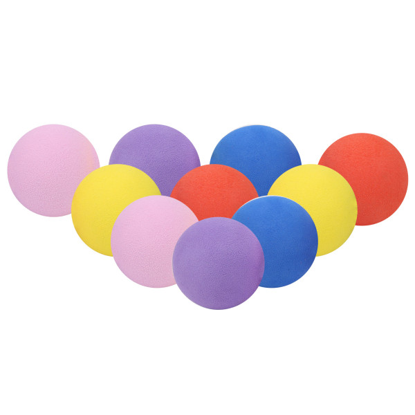 EVA børnegolf letvægts børnelegetøjsbold Skumbold 60 mm Gul Blå Orange Lilla Pink