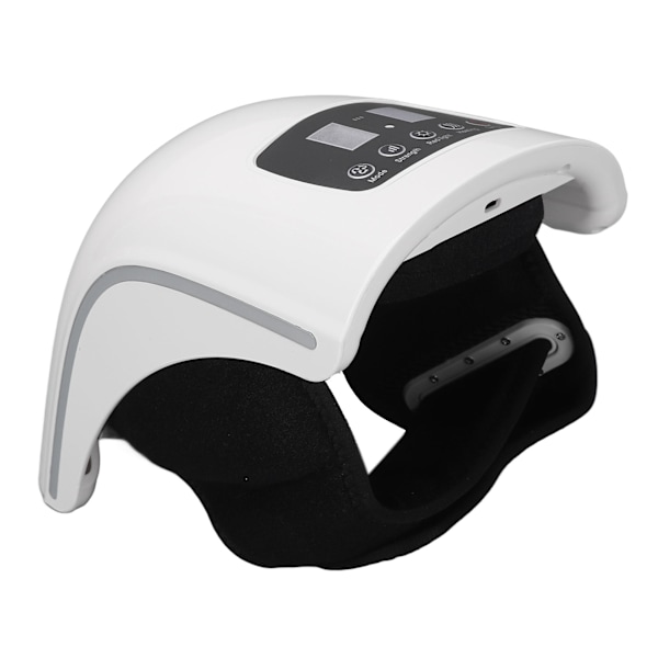 Trådløs knæmassager med varme, kompression, LED-skærm, infrarød vibration og æltning