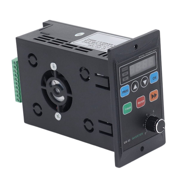 30W frekvensomvandlare LED digital mini motorväxelriktare 1PH 176‑264V ingång 3PH 0‑220V utgång