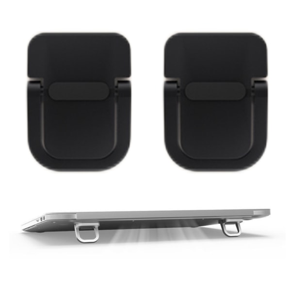 2st Bärbara bärbara stativ för skrivbordstangentbord Riser Mini Universal datorhållare