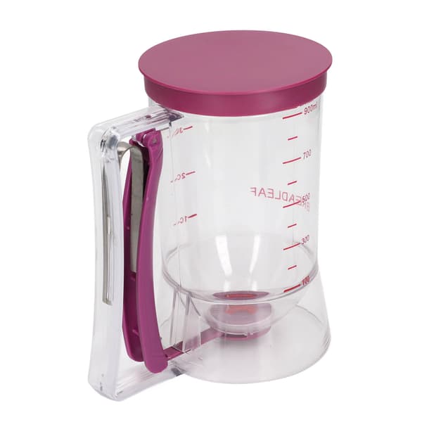 Dejdispenser ABS 900ml Dejcreme Separator Bageværktøj til Pandekage Cupcake Kage Vaffel