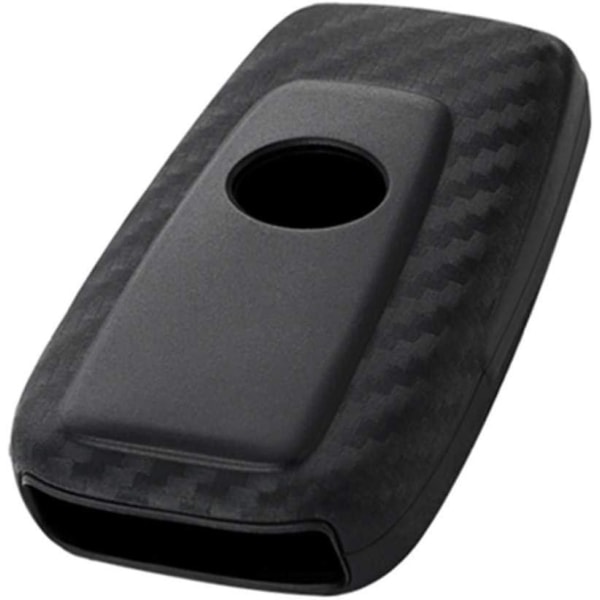 Kolfiber 2-knapps case för Toyota CHR , C-HR, Camry, Prius och Prado Keyless Remote