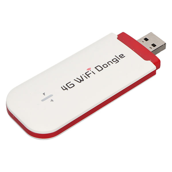 4G bærbar wifi høj hastighed plug and play USB-drevet mobil wifi hotspot trådløs router hvid