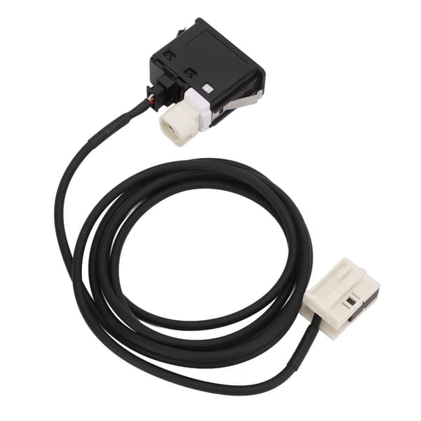 Bil AUX USB Switch Kabel Ledningsnet Stik Slidstærk Erstatning til 3 Z Serie X5 X6