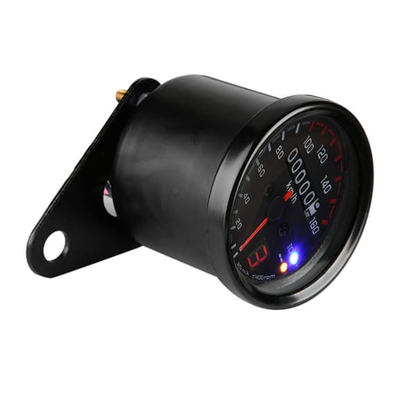 DC12V Universal Motorcykel ATV LED Baggrundslys Odometer Speedometer Miles Meter Måler