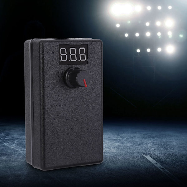 3-12V 2A Vandpumpe Bore Motor Display Skærm Justerbar Strømforsyning med 24W Hastighedsregulerende AdapterEU Stik