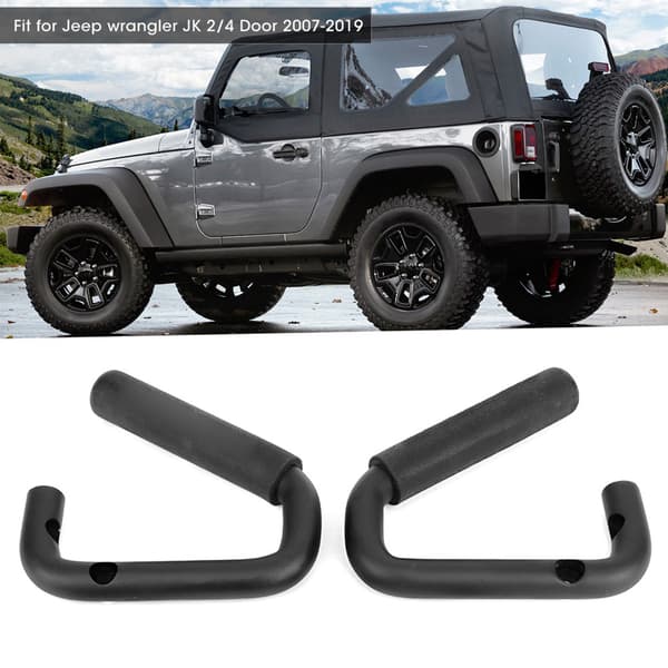 Front Håndtak i Aluminiumslegering Tilbehør Passer til Wrangler JK 2/4 Dører 2007-2019