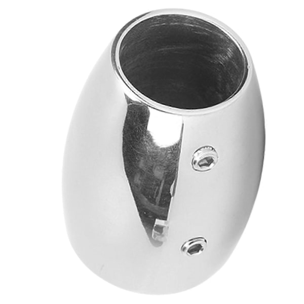 Flagstangsbase Rustfrit Stål Cylindrisk Fortykket Spejlpolering Båd Flagstang Sokkel til Skib Yacht RV