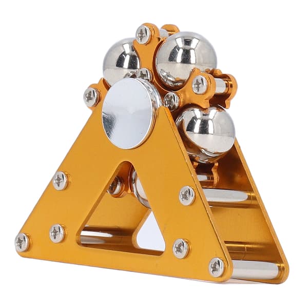 Fingertoppar Roterande Pariserhjul Leksak Aluminiumlegering Hjul Roterande Dekompression Stressavlastande Underhållande Leksak Guld