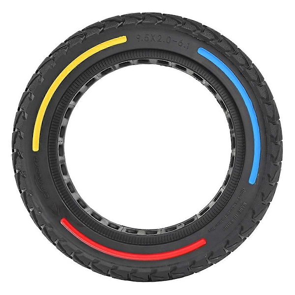 9.5In 9.5x2-6.1 Massivt Däck E-Scooter Off-Road Däck för M365 E-Scooter