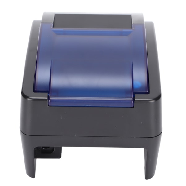 Etikettskrivare 58mm Mini Bärbar Stabil Bekväm Termoskrivare för Supermarket Takeaway Express Biljett 100‑240vUK Plugg
