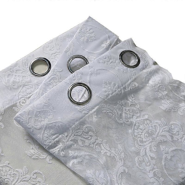 Avdelare Dörrgardin Voile - Extra Lång Voile Gardin Öljetter Topp Skjutdörrsavdelare Tjocka Skira Gardiner Sekretessskyddad Nätgardin, 1 Panel, B 1