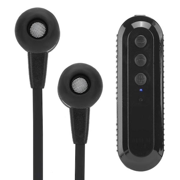 Kannettava Lavalier-klipsi Bluetooth 4.1 -kuulokkeet, musta