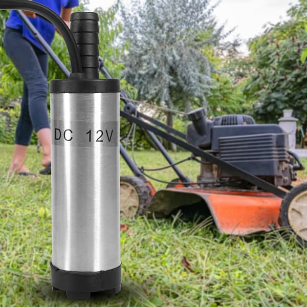 38 mm elektrisk vattenpump i rostfritt stål DC oljeöverföringspump för jordbruksutrustning 12V