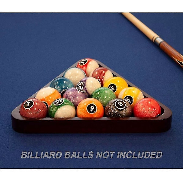 Games & Sports Expert Mahogni Billiard 8-ball Triangel Eller 9-ball Diamant Pool Ball Racks