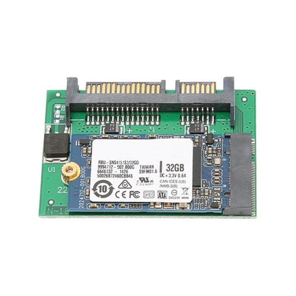 SATA-adapter M.2 SSD 2 i 1 Stor kapacitet Stabil Pålidelig Bærbar Plug and Play Computertilbehør 32GB