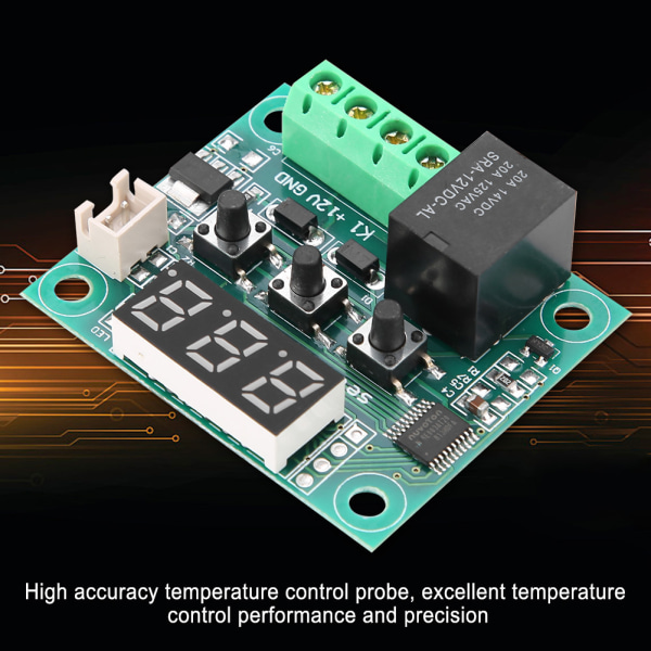 XH-W1209 Digital termostat med høy nøyaktighet Temperaturkontrollbryter-sensormodul