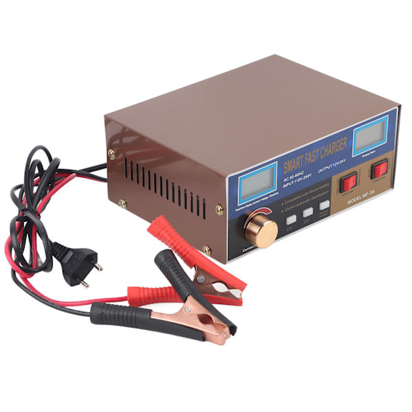 Litiumbatteriladdare 400W Bil 12V 24V Smart Puls Reparationstyp Strömförsörjning MF‑3S AC250VEU Kontakt