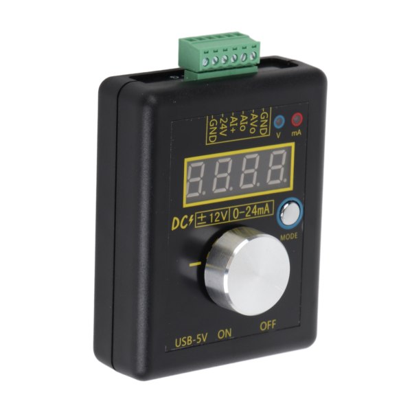 Signalgenerator Hög noggrannhet Handhållen analog spänningsström Debugging Source Calibrator