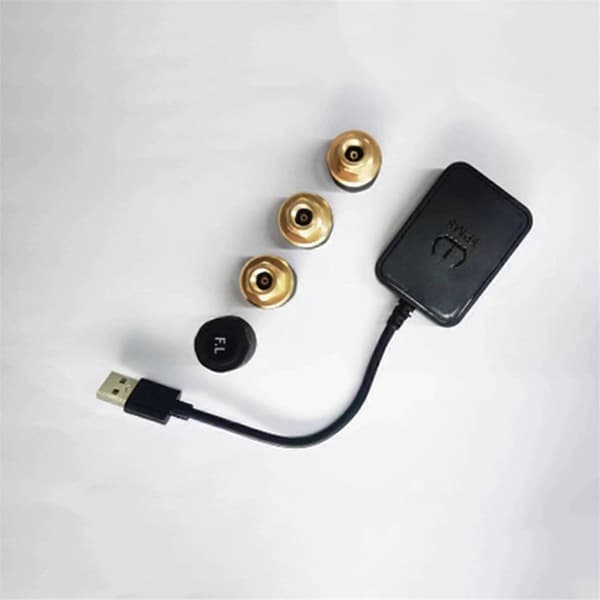 USB Android Trådløst TPMS Dæktryksovervågningssystem Ekstern