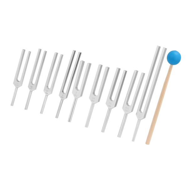 9 kpl 174/ 285/ 396/ 417/ 528/ 639/ 741/ 852/ 963HZ Tuning Fork Sound Healing Therapy set