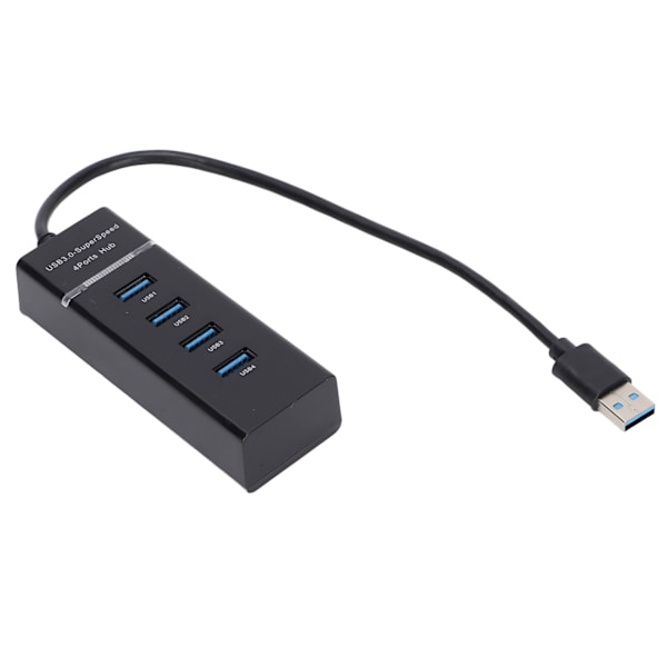 Usb-portin laajennin 4-porttinen USB3.0-datansiirto 5 Gbps nopea nopeus Ultraohut vakaa USB-keskitin
