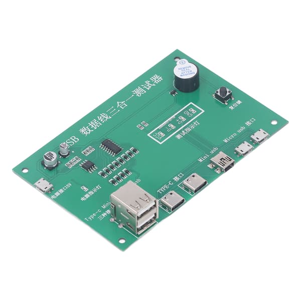 USB-kabeltester 3 i 1 testkort kortslutning åben kredsløbstestmodul til vedligeholdelse