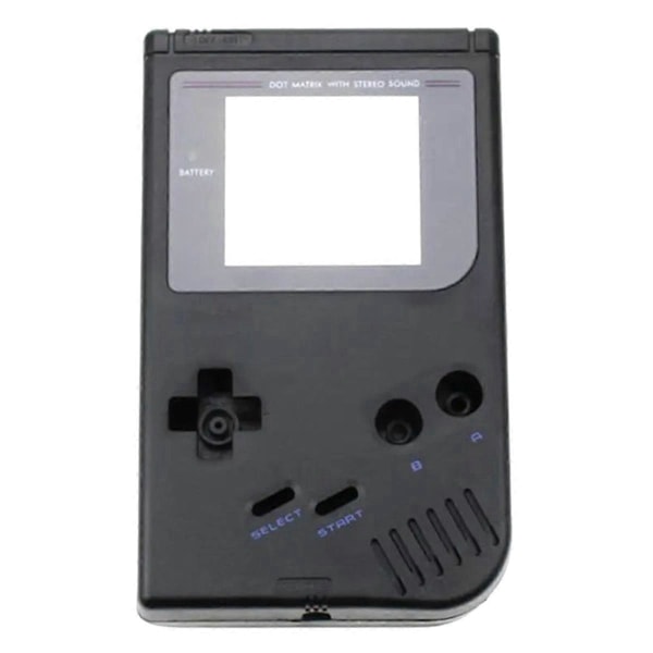 Beskyttende etui til Gameboy Pocket GBP spillekonsol, A Sort