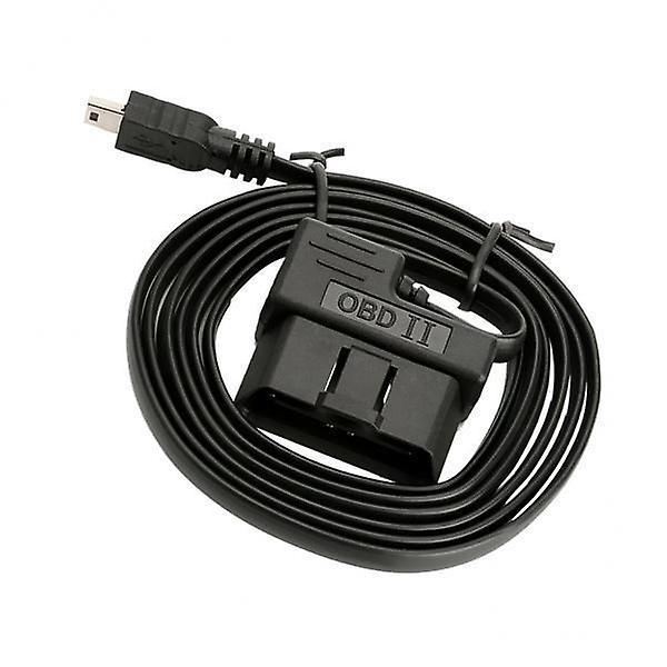 2 x OBD II OBD 2 7-nastainen Mini USB -liitäntäkaapeli auton HUD-tuulilasinäytölle