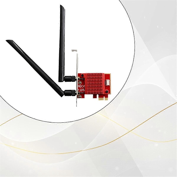 Wifi 6 AX210 Trådløs Netværksadapter PCIe Trådløst Netværkskort
